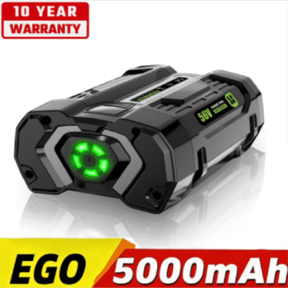 BA1400T 56V 5.0Ah Lithium Ion Battery Replacement for EGO 56V Battery BA2800 BA2800T BA4200 BA4200T BA1400 BA5600T Replacement for EGO CS1604 CS1804 CS1403 HT2400 LB6504 Cordless Power Tools