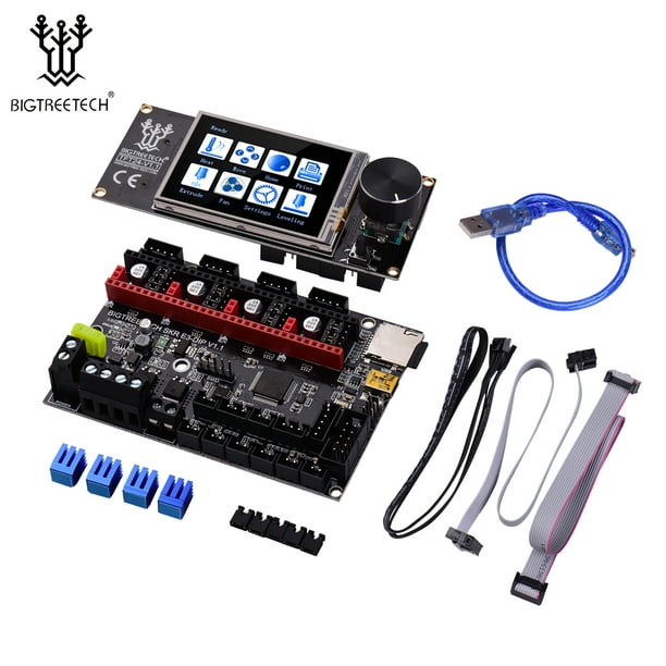 Bigtreetech Skr E3 Dip V1 1 32bit Control Board Motherboard With Tft24 Touchscreen Display Kits 3d Printer Parts For Ender 3 Walmart Com Walmart Com