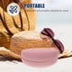 thumbnail image 4 of Hard Shell Sunglasses Case Classic Extra Large Case for Oversized Sunglasses and Eyeglasses (Pink), 4 of 5