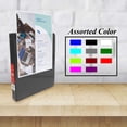 thumbnail image 3 of BAZIC 3 Ring Binder 1/2" Economy View Binders Black, Hold 100 Sheets, 1-Count, 3 of 8