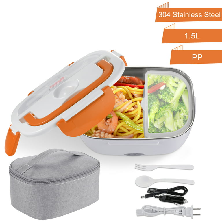 Hot 1.5L USB Home Car Use Stainless Steel Portable Electric Food