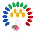 thumbnail image 1 of Aguja Thread DIY Costura de costura Transporte de punto de cruz Polleo portátil Pollado de plástico Accesorios con gancho 12 paquetes Speravity HA012234-00, 1 of 7