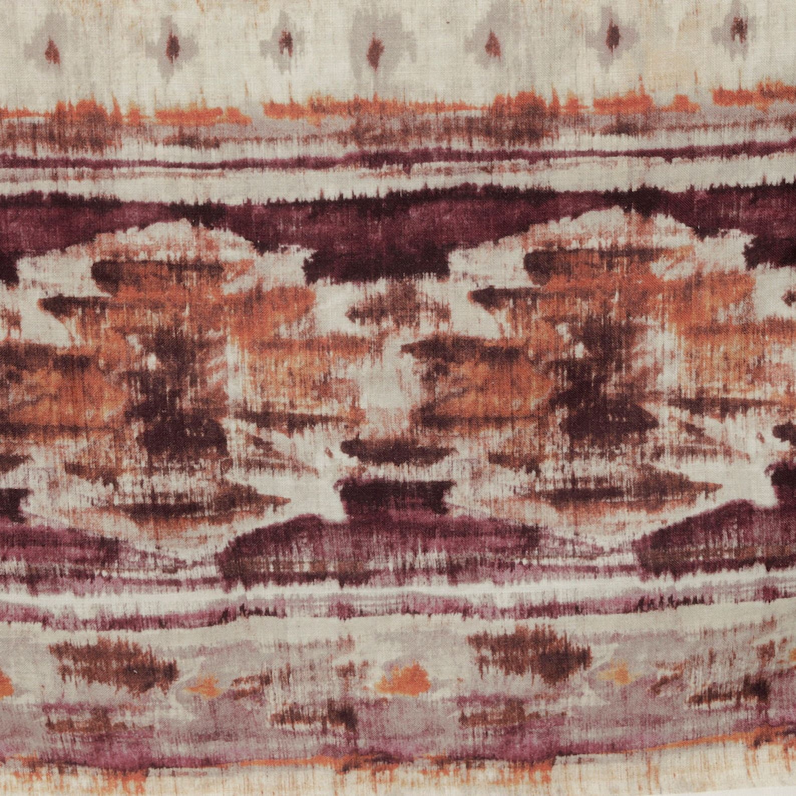 Fabric Mart Direct Kilim Printed Cotton Fabric By The Yard, 2 Continuous Yards Multi Color Printed Cotton Fabric, Upholstery Fabric for Curtain/Drapery/Couch/Sofa