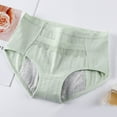 thumbnail image 2 of Riforla Women's Underwear Women's Leak Proof Soft and Breathable Underwear Womens Panties Briefs Green XL, 2 of 3