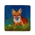 thumbnail image 2 of Betsy Drake CT139 Red Fox Coaster - Set of 4, 2 of 2