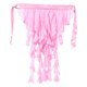 thumbnail image 1 of Pañuelo de cadera para danza del vientre para mujer, falda de cintura para danza del vientre, cinturón de cadera con borlas Rosa, 1 of 9