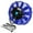 Blue, variant on DNA Motoring 10 Inch High Performance Black Electric Slim Radiator Cooling Fan Assembly Kit