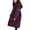 Purple, variant on KAUOD Teen Girls Long Puffer Coats Winter Waterproof Padded Insulated Ski Jackets Kids Quilted Knee Length down Outwear