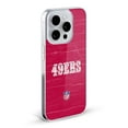 thumbnail image 2 of Head Case Designs NFL San Francisco 49Ers Logo Distressed Look Soft Gel Case for Apple iPhone 15 Pro Max, 2 of 7