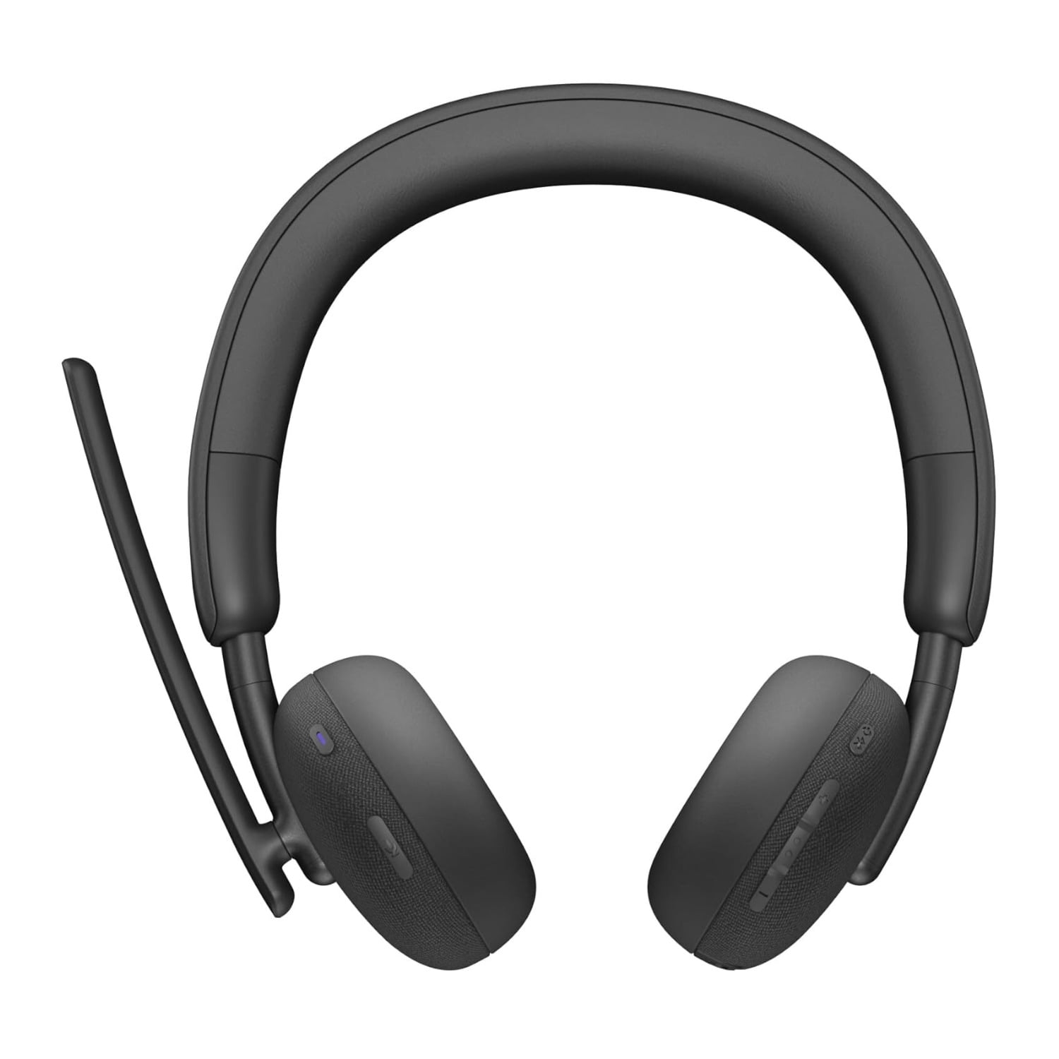 Dell WL3024 Wireless Headset with AI-Based Noise Cancellation Mic and Leatherette Headband (Black) thumbnail 4