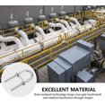 thumbnail image 3 of Niuniu U Fastener Stainless Steel U- Bolt U Shaped Tubes Clamp For Trailer (2pcs, Silver), 3 of 5