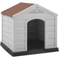 thumbnail image 2 of Casa Casita Hogar Refugio Interior Exterior Mascota Perro Ideal Raza Mediana Grande Plástica Resistente Confortable RIMAX, 2 of 6