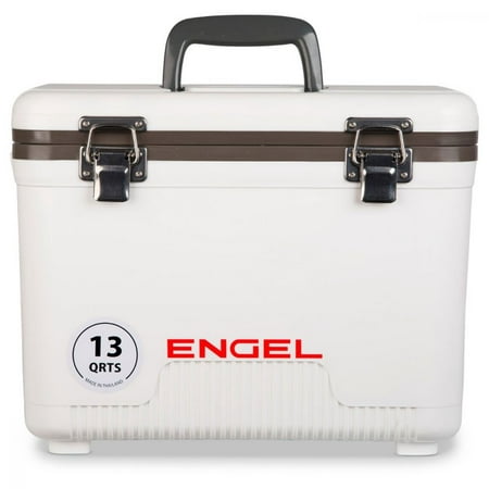 Engel 13 Quart Compact Durable Ultimate Leak Proof Outdoor Dry Box Cooler, (Best Way To Use Dry Ice In A Cooler)