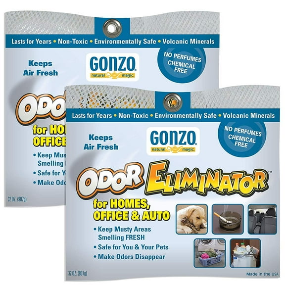 Gonzo Odor Eliminating Rocks for Homes - 2 Pack