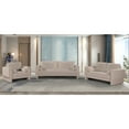 thumbnail image 5 of Meridian Furniture Madeline Beige Chenille Fabric Chair, 5 of 15