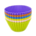 thumbnail image 2 of Coupes de Cuisson en Silicone pour Cupcakes 12 Pcs Outil de Cuisson pour Muffins et Cupcakes en Silicone Réutilisable Coupe Ronde pour Pouding Coupes de Cuisson en Silicone Muffins Coupes à Muffins en Silicone pour la Cuisson Moules de Cuisson en Silicone pour Four, 2 of 9