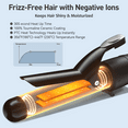 thumbnail image 6 of MAX-T 5-in-1 Curling Iron Set, Hair Waver, Curling Irons for Hair, Curling Wand Set, Hair Crimper Hair Curler, Hair Tool Kit with Thermal Brush, Gift for Women, Black, 6 of 9