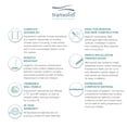 thumbnail image 4 of Transolid Expressions 48" X 60" X 96" 6-Piece Tub/Shower Wall Kit with Extension Kit, Cameo, 4 of 6