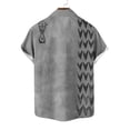 thumbnail image 6 of Jjayotai Mens George Tee Shirts, Men's Casual Short Sleeve Shirt, Vintage Bowling Shirt, Cuba Beach Summer Button Up Shirt, Graphic Tees for Men, 6 of 6
