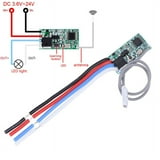 433Mhz 1CH RF relay receiver wireless remote control light switch micro ...