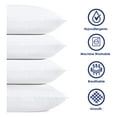 4Pack Comfort Hypoallergenic Down Alternative, MediumFirm Support Bed