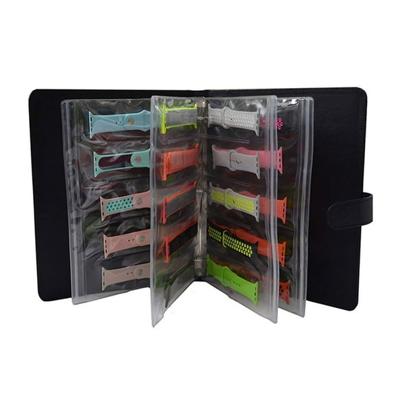 Skywin Compatible Apple Watch Organizer - 25 Bands Capacity Apple Watch Band Organizer for Multiple Designs - Keep All Your Apple i Watch Bands in Once Place, Great for Travel