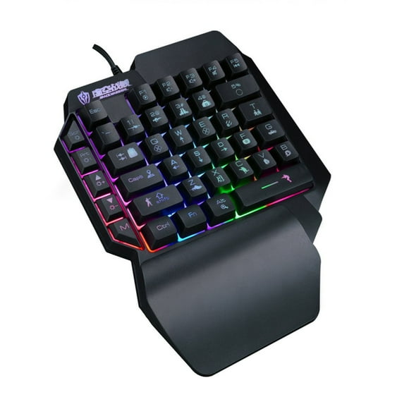 Small Mechanical Keyboard One-Handed Game Mechanical Keyboard Left Hand Small Keyboard One-Hand Mechanical Keyboard