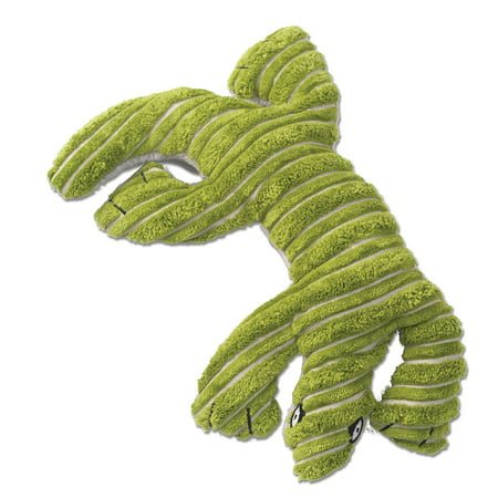 Searageous Lucy The Lizard Pet Squeak Toy, 9.5-Inch, Green, Squeaks to keep the interest of your dog By PetRageous from