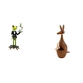 thumbnail image 1 of Estatua Creativa De Rana Camarera, Escultura De Animal, Figura Decorativa, Adorno De Mesa Para Chimenea, Entrada, Estante, Regalo De Cumpleaños, Recuerdo De Fiesta, Decoración Divertida De, 1 of 8