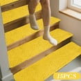 thumbnail image 5 of Stair Mat 15Pcs Carpet Stair Treads Plushes Large Size No Slide Stair Mat Non Slippery Rug Slide Resistive Indoor Runner Plushes Stair Mat With Reusable Easiler To Clean Stair Treads, 5 of 7