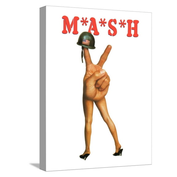 Art.com Mash (AKA M*A*S*H), 1970 Stretched Canvas Print Wall Art, 12" x 16"
