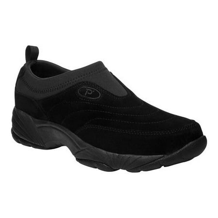 Men's Propet Wash & Wear Slip-On II Suede (Best Shoes To Wear For Morton's Neuroma)