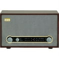 QFX RETRO-100 Retro Bluetooth AM/FM Desk Radio - Walmart.com