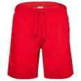 thumbnail image 1 of U.S. POLO ASSN. Men Swim Shorts - Swim Shorts Logo, Swim Trunks, Solid Color Red M (Medium), 1 of 4