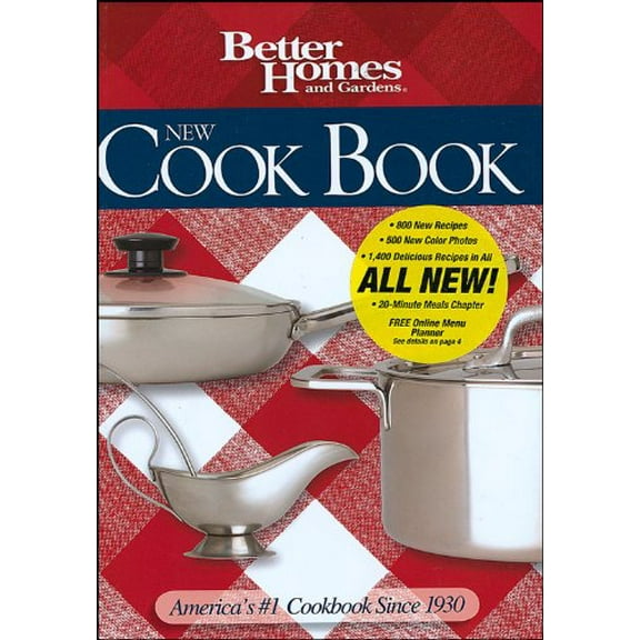 Pre-Owned New Cookbook (Better Homes & Gardens Plaid) Paperback