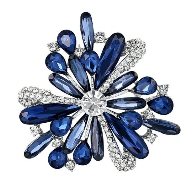EeaseMX 1 broche de moda con forma de flor, broche de boda, broche exquisito.