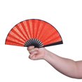 thumbnail image 1 of CSChome Handheld Fan Elegant Folding Chinese Style Hand Painting Lightweight DIY Photography Prop, 1 of 7