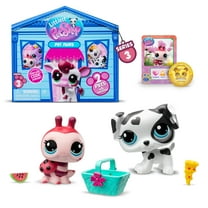 Littlest Pet Shop, Surprise Pet Pairs, Series 3, Mini Toy Figurines, Children Ages 4 , Multicolor