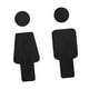 thumbnail image 5 of Letreros de Baño para Hombres Y Mujeres, Letreros de Baño, Decoración de Madera Resistente, Letreros de Baño de Madera para Restaurantes Y Lugares, 5 of 9