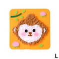 thumbnail image 3 of BESTSKY 2026 New Diy Embroidery Doll Set for Kids-Cartoon Animal Sewing Arts and Crafts Kit with Felt,Yarn&Safety Tools Learn to Sew Educational Toy for Girls&Boys Ages 3 Easter,Birthday Gift, 3 of 7