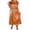 *8-Orange, variant on VBVC Women's 1950s Polka Dot Midi Dress,Ladies Bow Tie Swing Dress,Sleeveless Party Dress For Women,Red,S-2XL