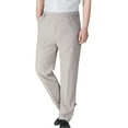 thumbnail image 4 of Ketyyh-chn99 Mens Work Pants Leisure Solid Color Trousers Pants for Men 2023 Khaki,4XL, 4 of 5