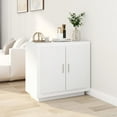 thumbnail image 1 of vidaXL Sideboard White 80x40x75 cm Engineered Wood, 1 of 5