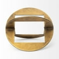 thumbnail image 3 of Petite Gold Metal Geometric Décor Piece, 3 of 3