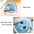 thumbnail image 3 of Small Desk Fan Portable 360° Adjustment Table Fan Quiet Operation for Desktop Office Home New Black, 3 of 4
