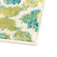 thumbnail image 4 of Unique Loom Azalea Collection Area Rug - Dodd (2' x 6' Runner Blue/Yellow), 4 of 7