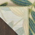 thumbnail image 4 of Nourison Aloha Indoor/Outdoor Green Multicolor 7'10" x 10'6" Area Rug (8x11), 4 of 9
