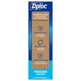 Ziploc® Brand Freezer Bags with New Stay Open Design, Gallon, 60