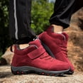 thumbnail image 4 of Zapatos Casuales Botas de Nieve Cortas Antideslizantes Mujer Engrosadas para el Invierno (37) Rojo DQrwqpou Tenis De Mujer Tenis De Hombre, 4 of 7