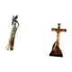 thumbnail image 5 of Figura escultórica de una mujer tribal africana con María y Jesús, ideal para decorar dormitorios, , coches y oficinas., 5 of 8
